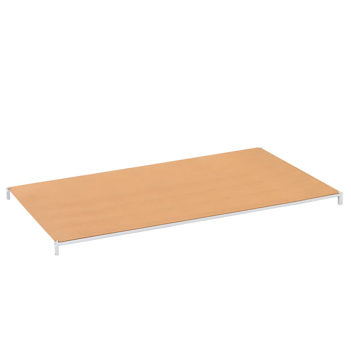 Rayonnage universel à emboîter, Plateau à fibres dures, l. 1500 x P 600 mm