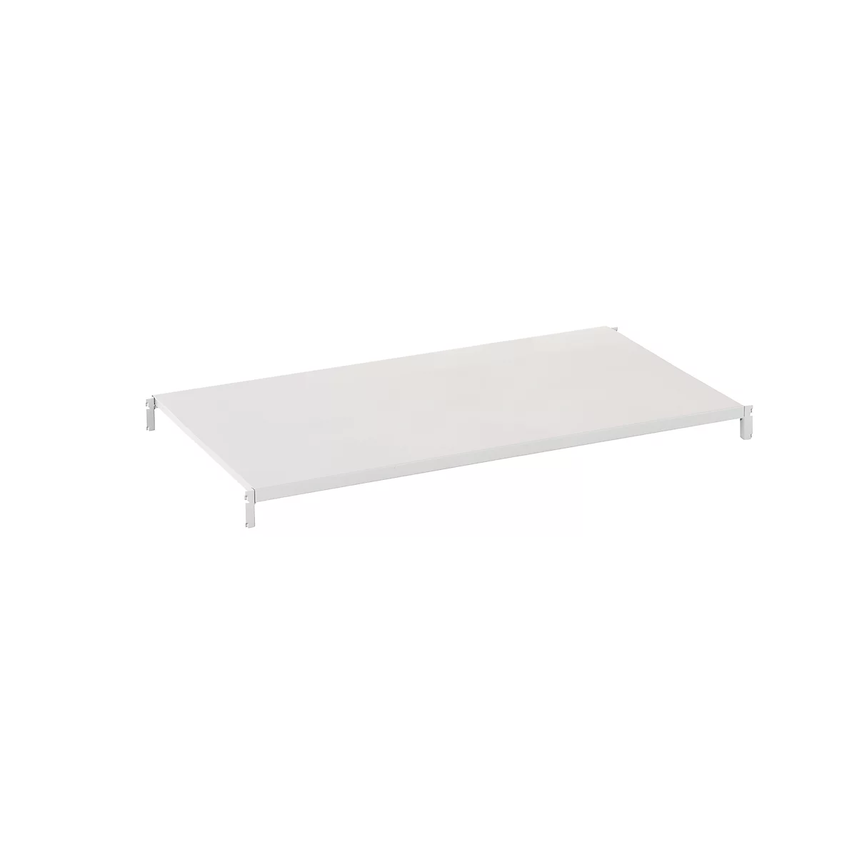 Rayonnage universel à emboîter, Rayonnage en tôle d'acier, capacité de charge 200 kg, l. 1250 x P 500 mm