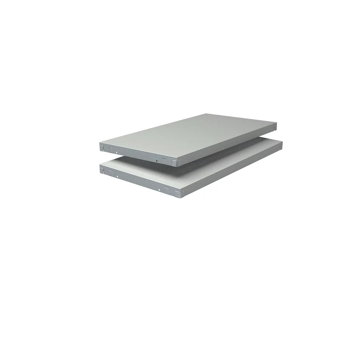 Rayonnages supplémentaires, pour rayonnages à emboîter, l. 600 x P 350 mm, blanc