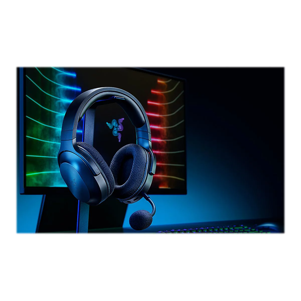 Razer Barracuda X - Headset - ohrumschließend - Bluetooth / 2,4 GHz Funkfrequenz - kabellos, kabelgebunden - 3,5 mm Stecker, USB-C