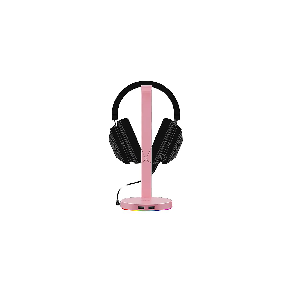 Razer Base Station V2 Chroma - Ständer für Kopfhörer, Headset - Quarzpink