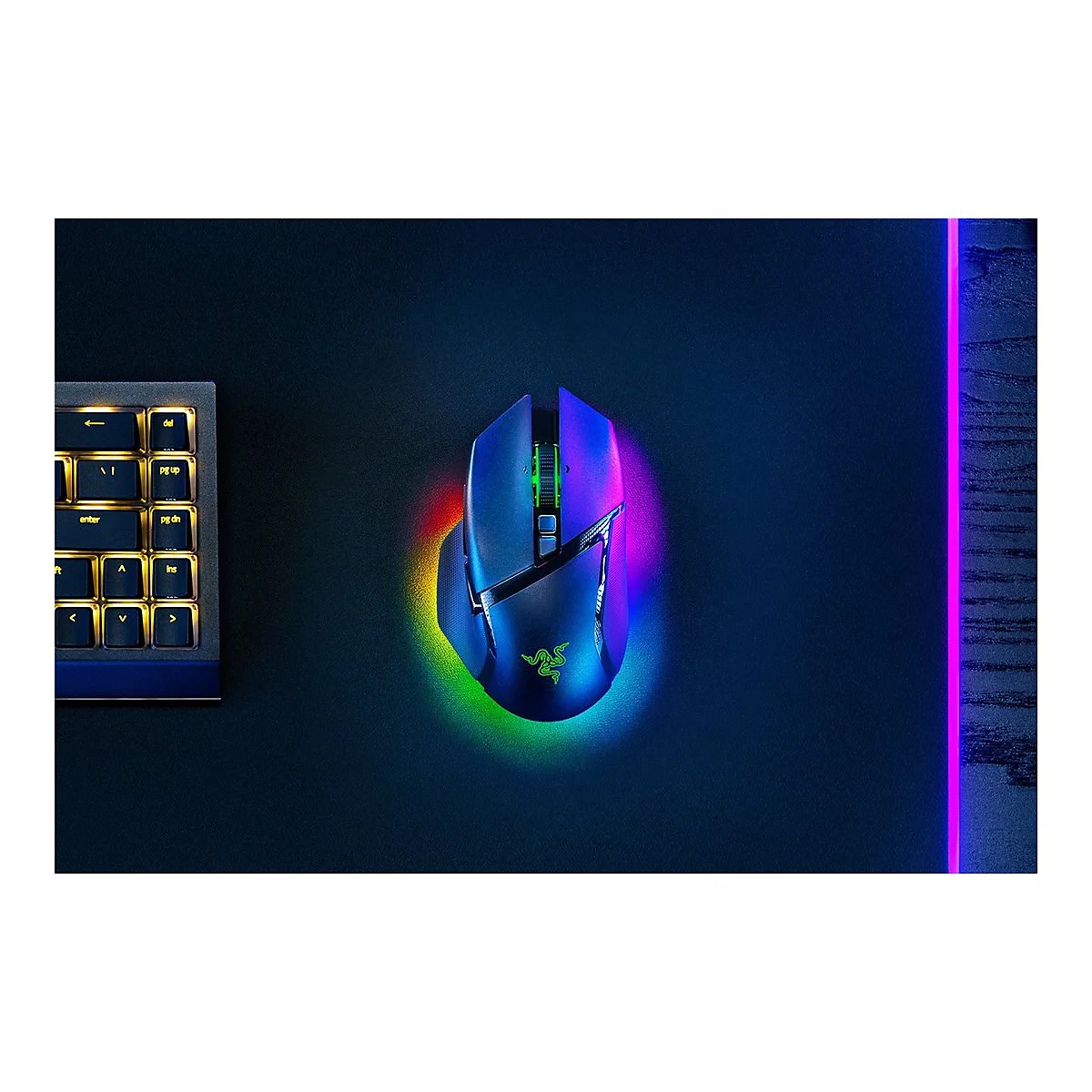 Razer Basilisk V3 pro 35K - Maus - ergonomisch - Für Rechtshänder - optisch - 11 Tasten