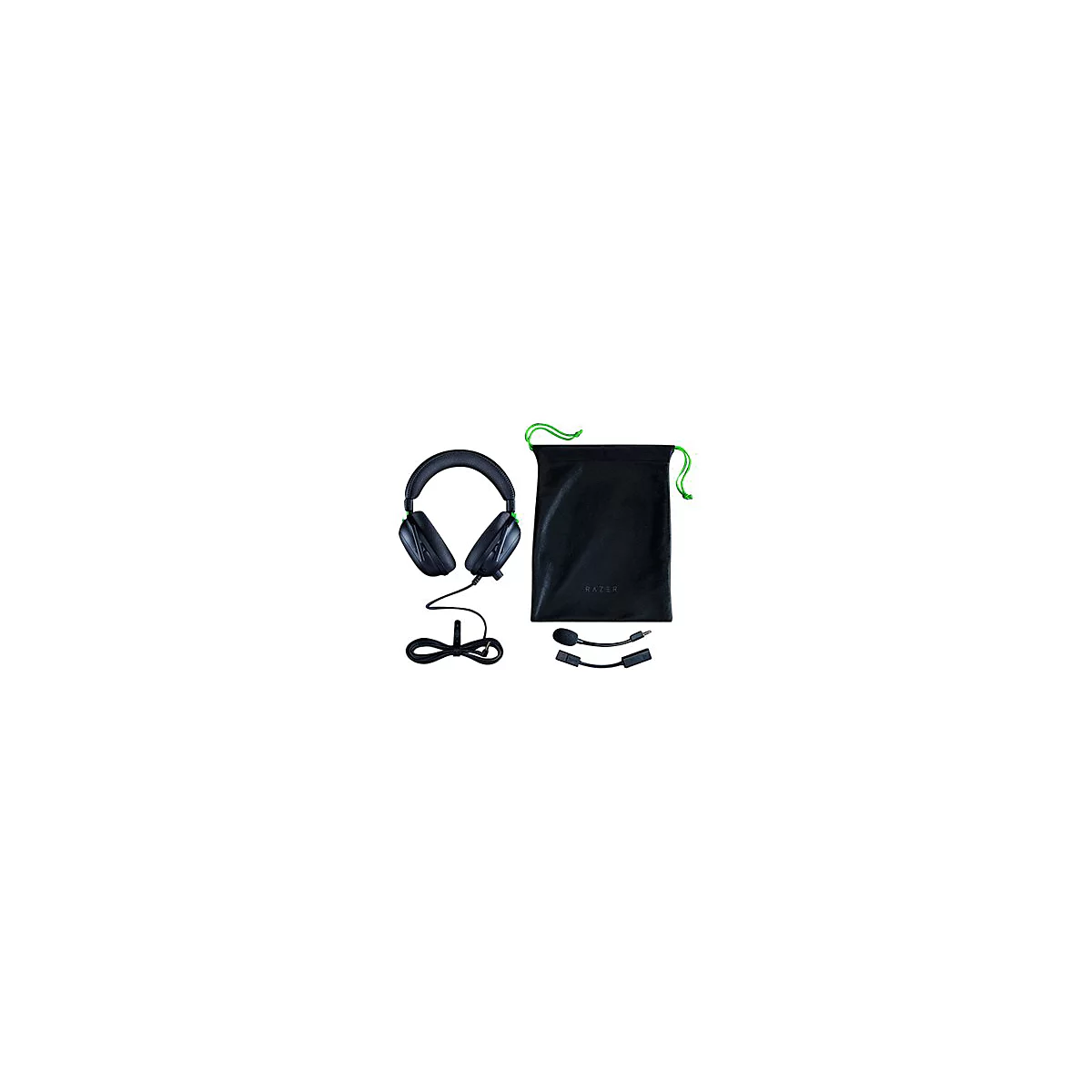 Razer BlackShark V2 - Headset - ohrumschließend - kabelgebunden - 3,5 mm Stecker - Geräuschisolierung