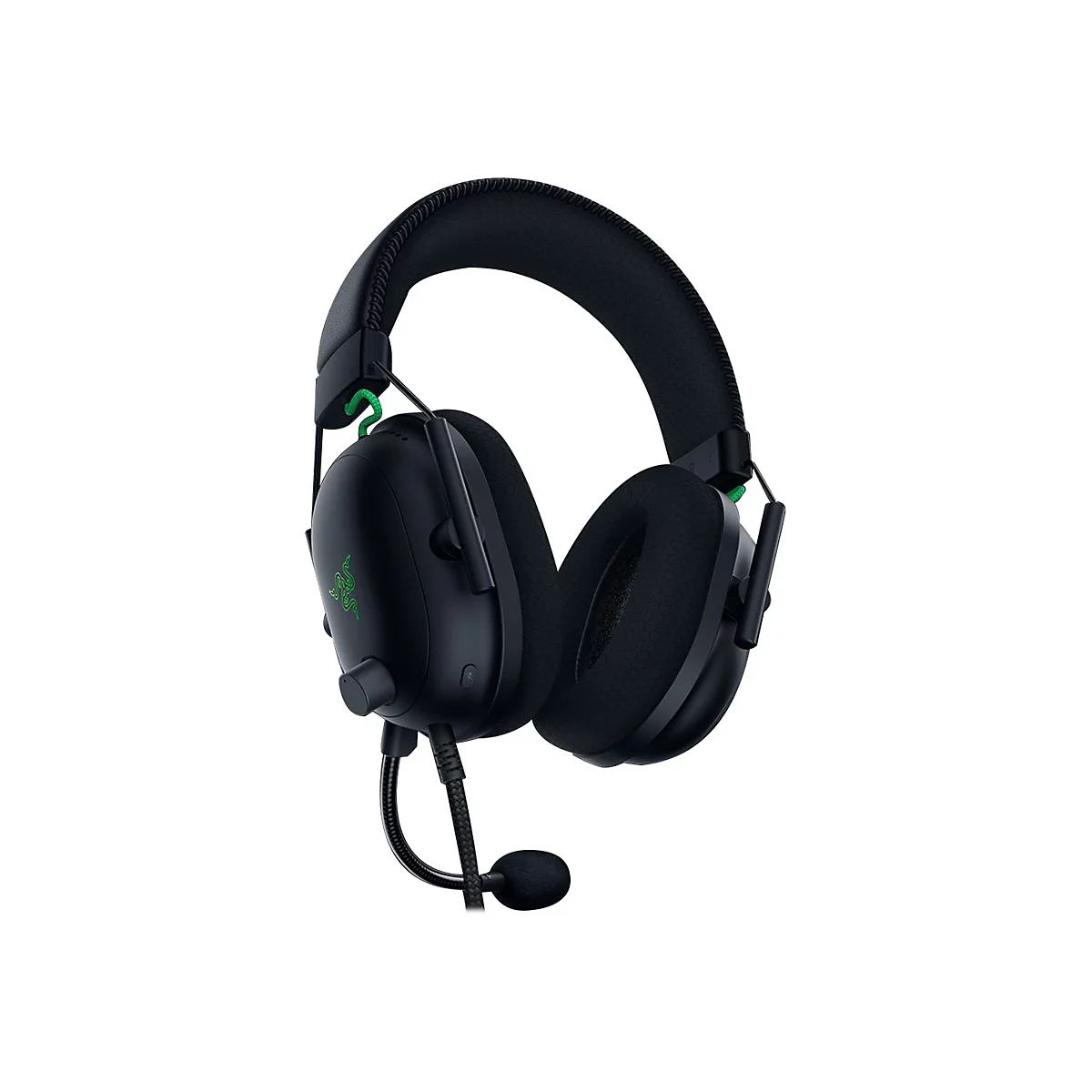 Razer BlackShark V2 - Headset - ohrumschließend - kabelgebunden - 3,5 mm Stecker - Geräuschisolierung