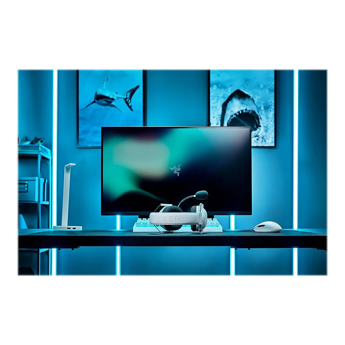 Razer BlackShark V2 PRO - 2023 Edition - Headset - ohrumschließend - Bluetooth / 2,4 GHz Funkfrequenz - kabellos