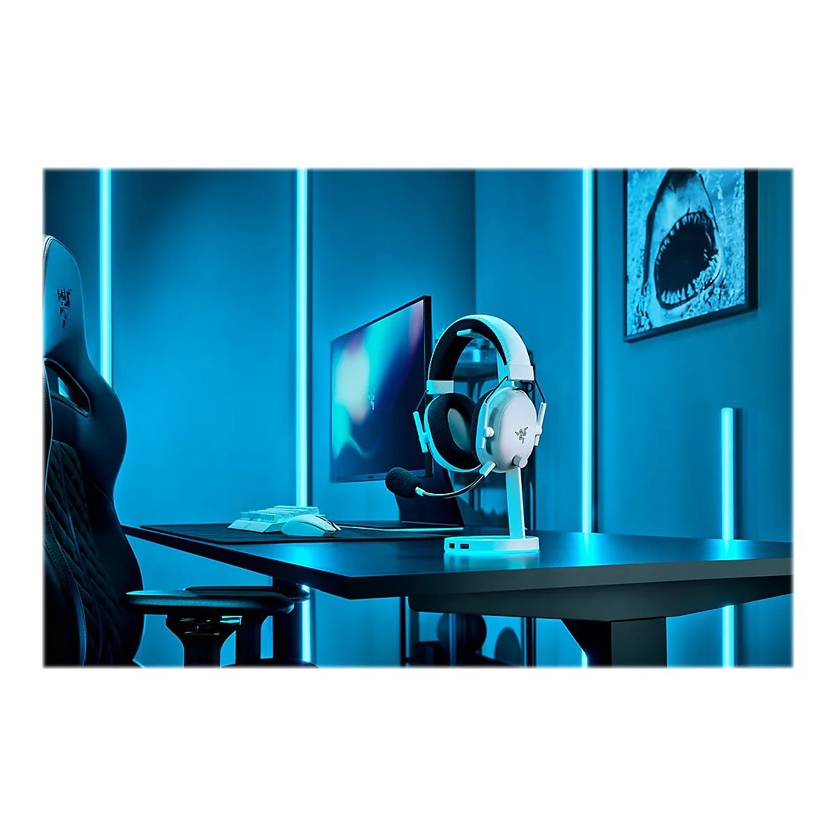 Razer BlackShark V2 PRO - 2023 Edition - Headset - ohrumschließend - Bluetooth / 2,4 GHz Funkfrequenz - kabellos