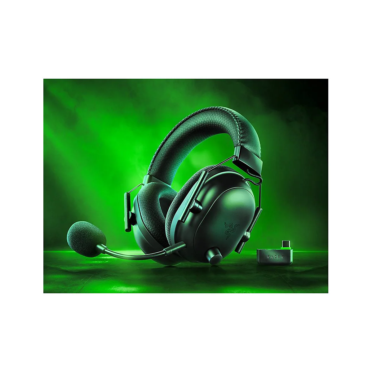 Razer BlackShark V2 Pro for Xbox - Headset - ohrumschließend - Bluetooth / 2,4 GHz Funkfrequenz - kabellos - USB-C