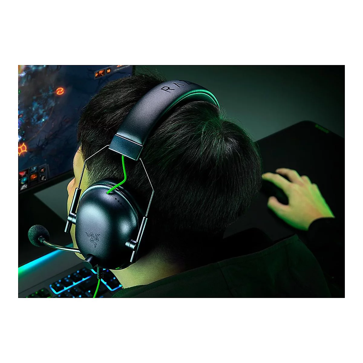 Razer BlackShark V2 X - Für PlayStation - Headset - 7.1-Kanal - ohrumschließend - kabelgebunden