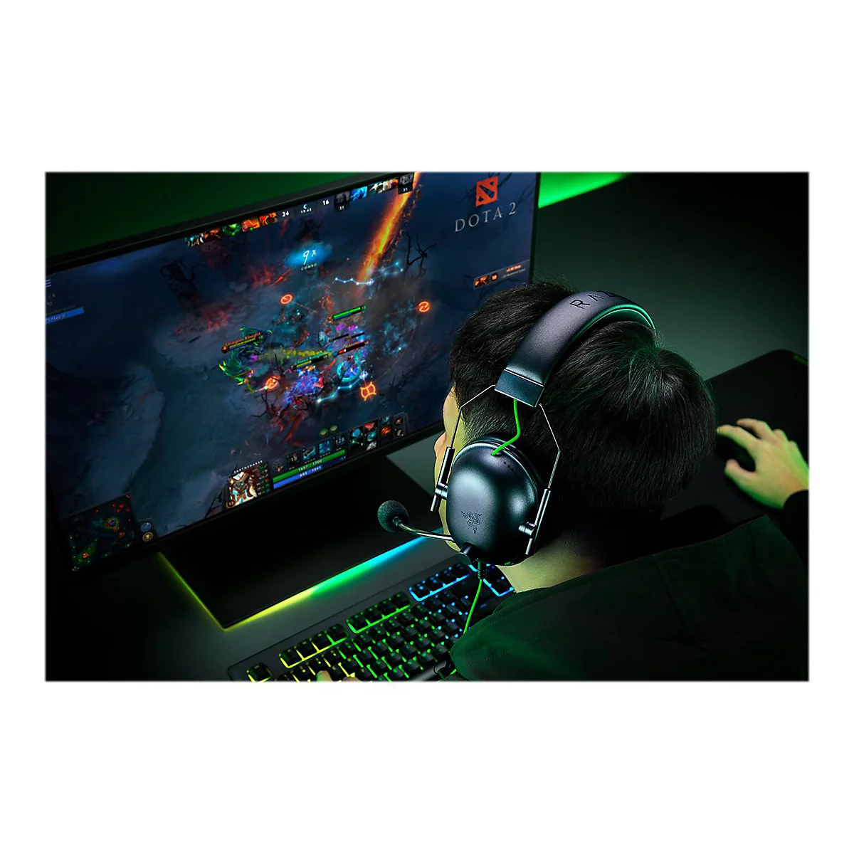 Razer BlackShark V2 X - Headset - 7.1-Kanal - ohrumschließend - kabelgebunden - 3,5 mm Stecker