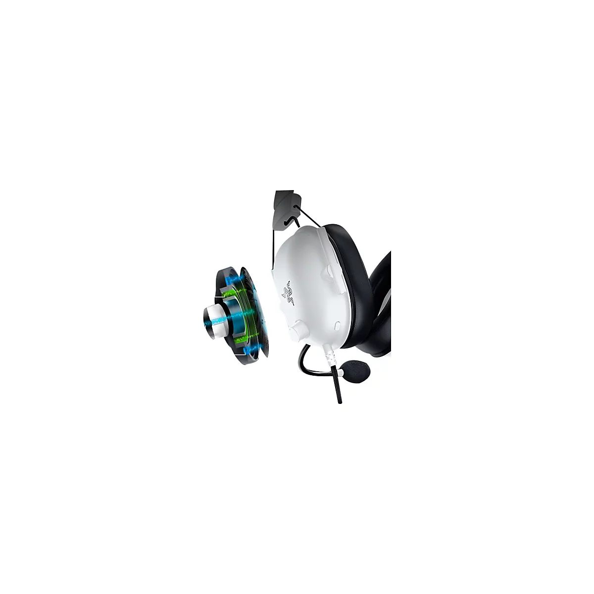 Razer BlackShark V2 X - Headset - 7.1-Kanal - ohrumschließend - kabelgebunden - 3,5 mm Stecker