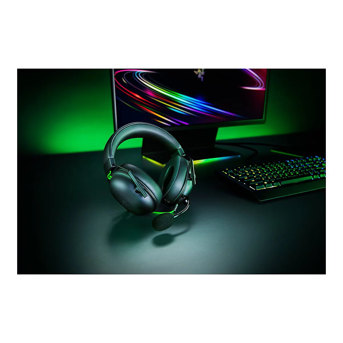 Razer BlackShark V2 X - Headset - ohrumschließend - kabelgebunden - USB-A - Geräuschisolierung