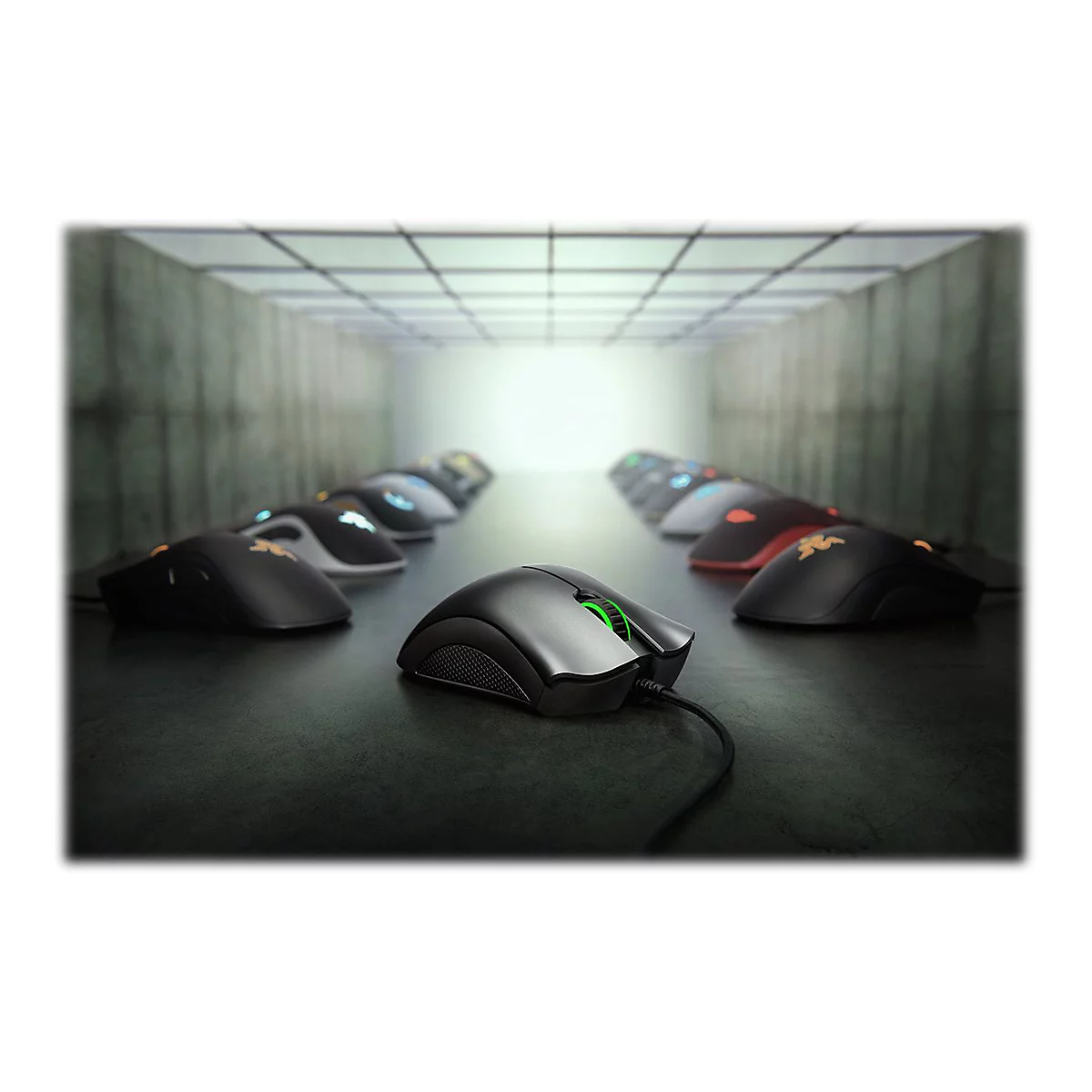 Razer DeathAdder Essential - Maus - ergonomisch - Für Rechtshänder - optisch - 5 Tasten