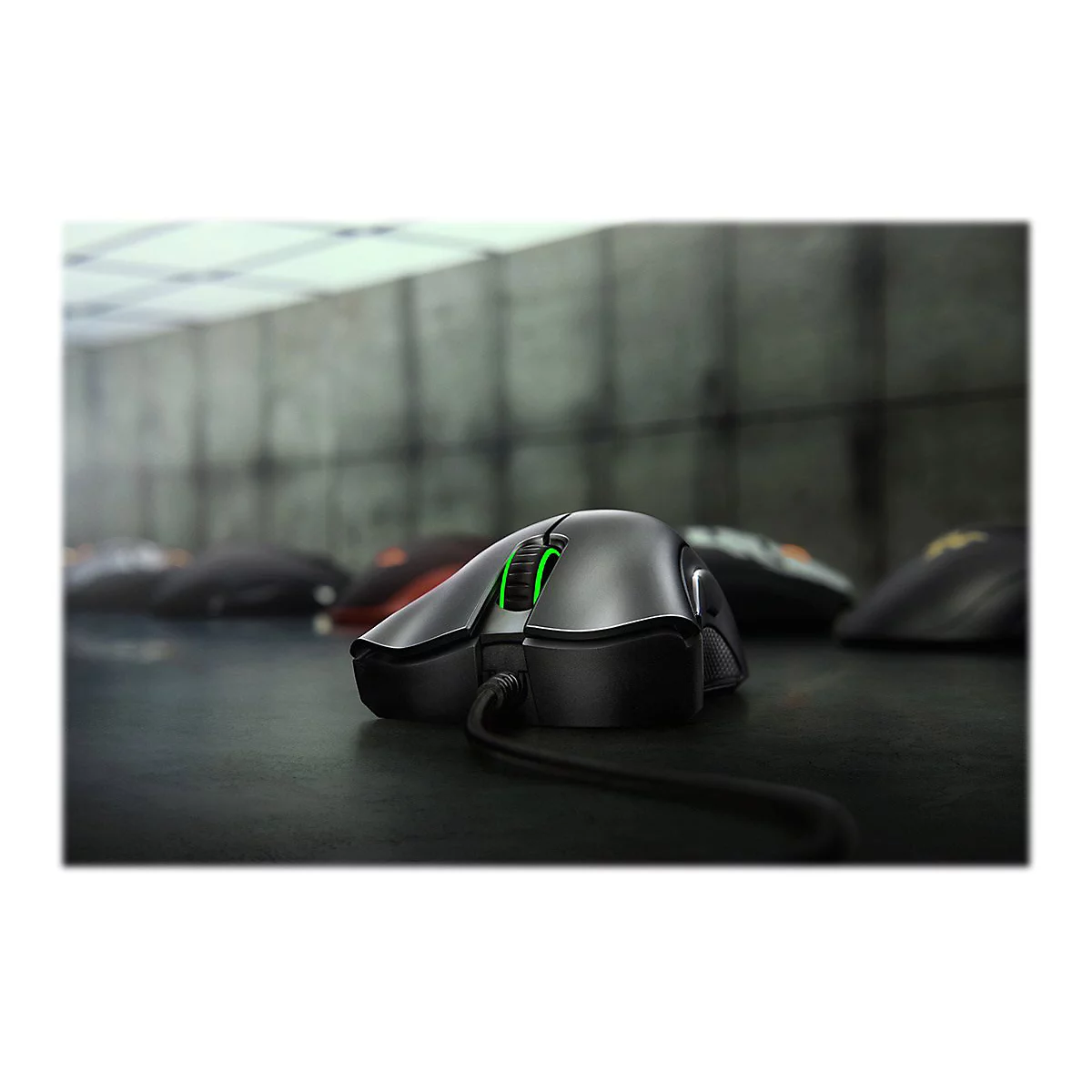 Razer DeathAdder Essential - Maus - ergonomisch - Für Rechtshänder - optisch - 5 Tasten
