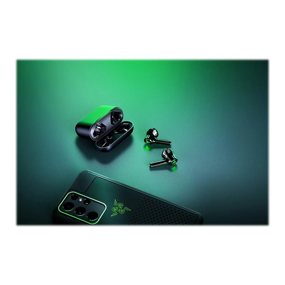 Razer Hammerhead True Wireless X - True Wireless-Kopfhörer mit Mikrofon - im Ohr - Bluetooth