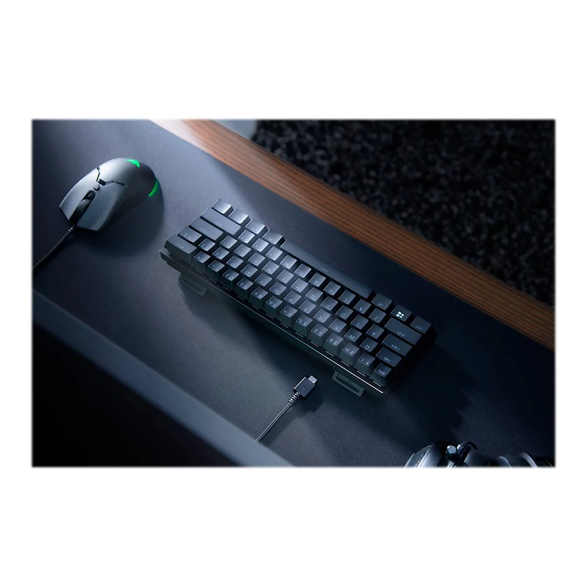 Razer Huntsman Mini - Tastatur - Hintergrundbeleuchtung - USB-C - QWERTZ - Deutsch