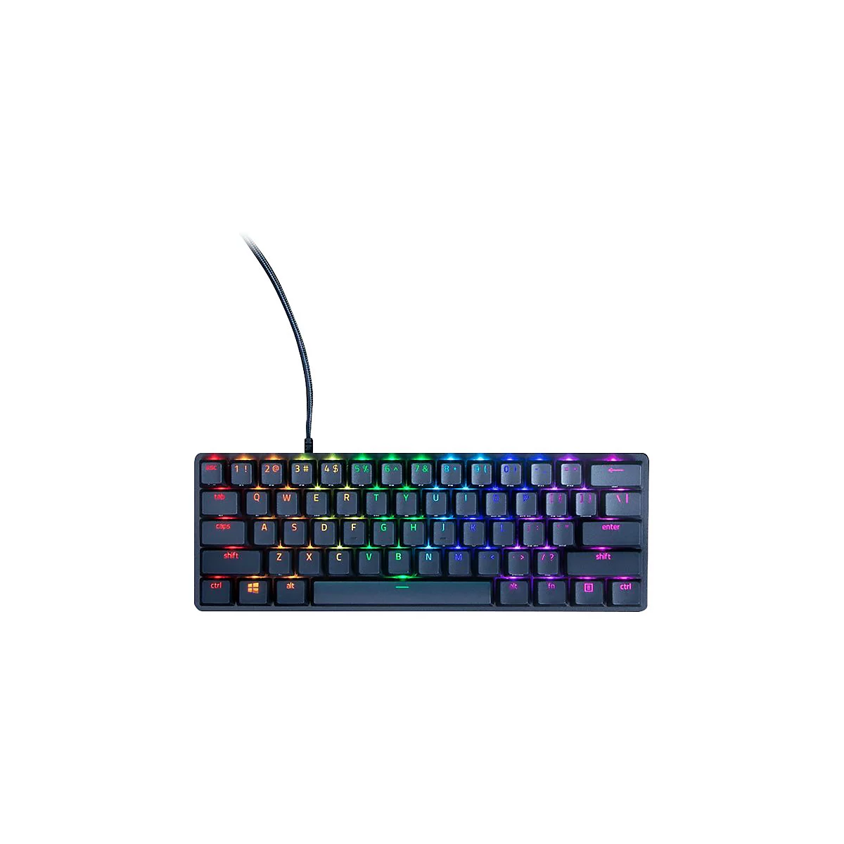 Razer Huntsman Mini - Tastatur - Hintergrundbeleuchtung - USB-C - QWERTZ - Deutsch