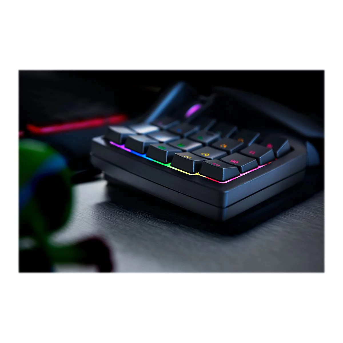 Razer Tartarus V2 - Tastenfeld - mit Scroll-Rädchen, 8-way directional thumbpad - hintergrundbeleuchtet - USB - für Komplett Epic Gaming PC a125