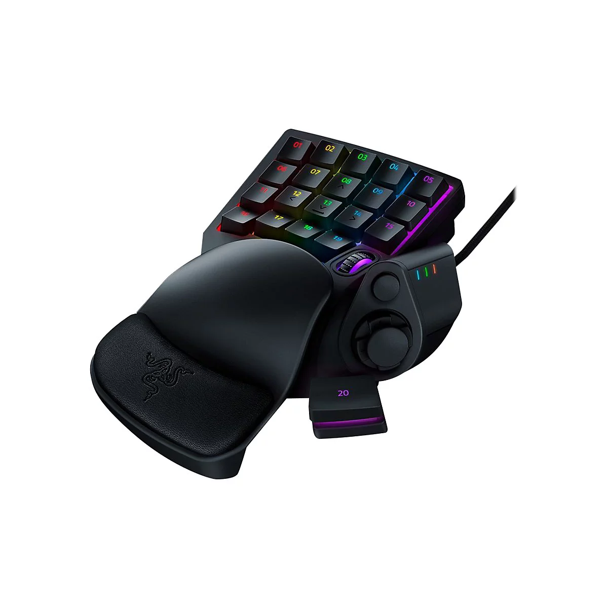 Razer Tartarus V2 - Tastenfeld - mit Scroll-Rädchen, 8-way directional thumbpad - hintergrundbeleuchtet - USB - für Komplett Epic Gaming PC a125