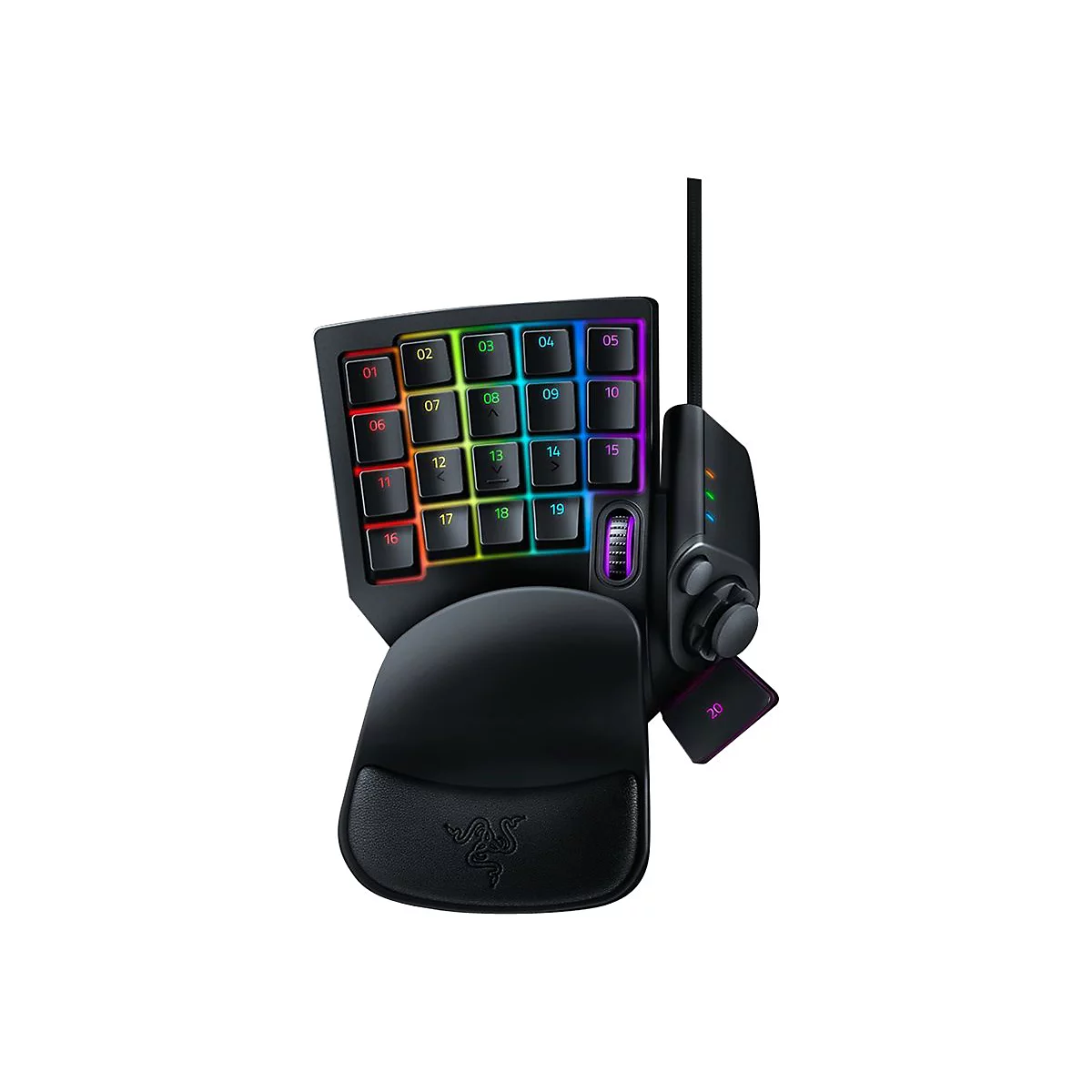 Razer Tartarus V2 - Tastenfeld - mit Scroll-Rädchen, 8-way directional thumbpad - hintergrundbeleuchtet - USB - für Komplett Epic Gaming PC a125