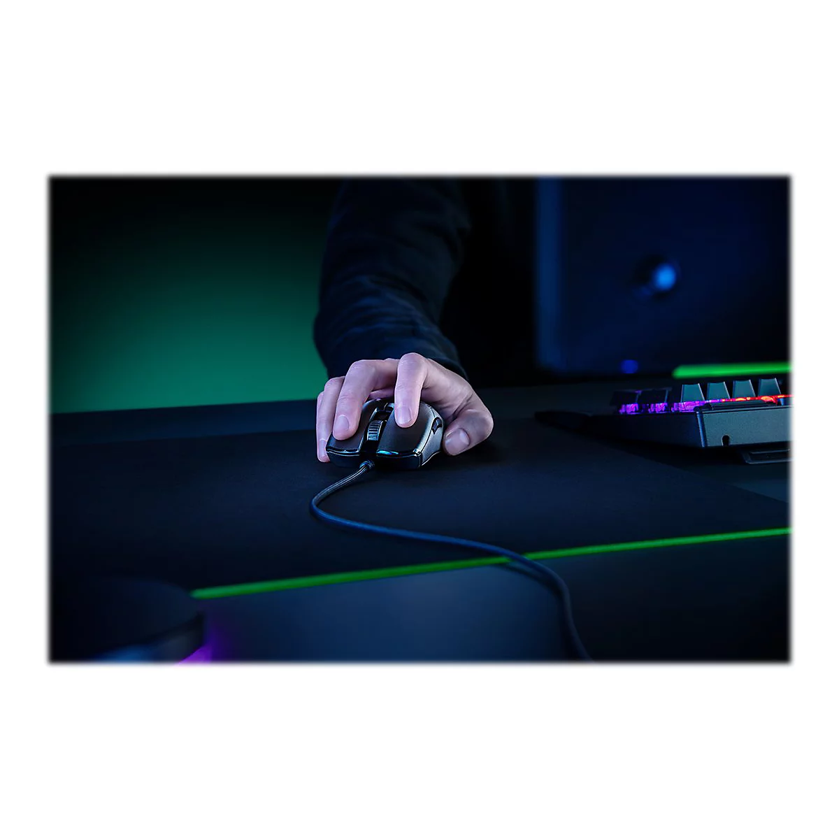 Razer Viper 8KHz - Maus - rechts- und linkshändig - optisch - 8 Tasten - kabelgebunden