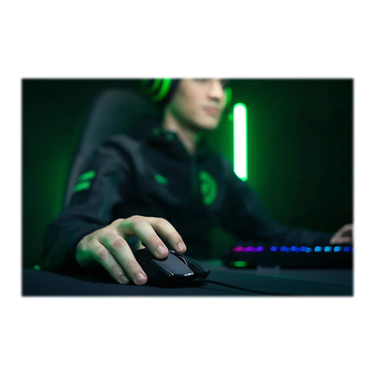 Razer Viper 8KHz - Maus - rechts- und linkshändig - optisch - 8 Tasten - kabelgebunden