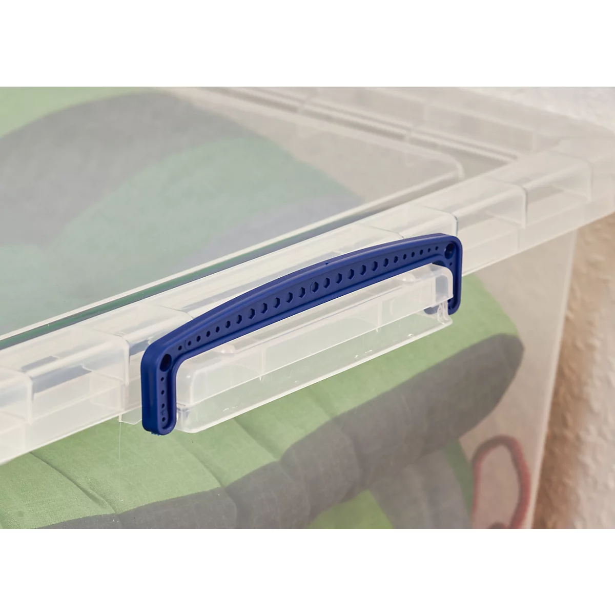Really Useful Boxes Aufbewahrungsboxen, transparent, mit Deckel, 17,5L, 3 Stück