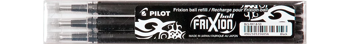 Recambios para FRIXON Ball/Pro, 0,4 mm, borrable, negro