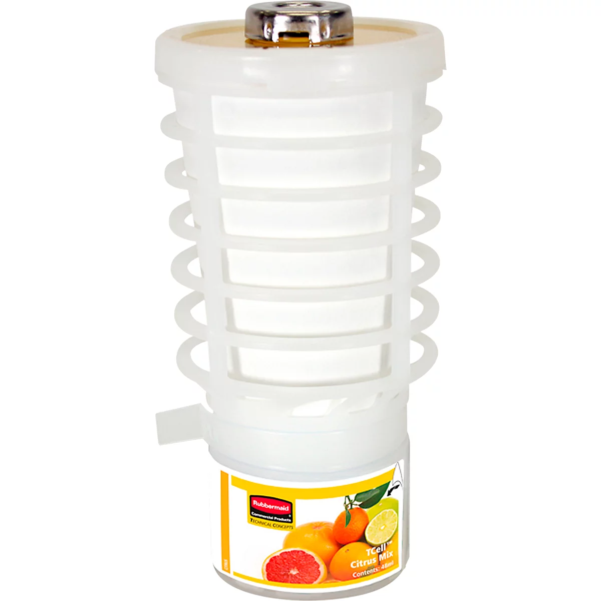 Recharge de désodorisant Rubbermaid TCell 1.0, 6 désodorisants par paquet, Citrus Mix