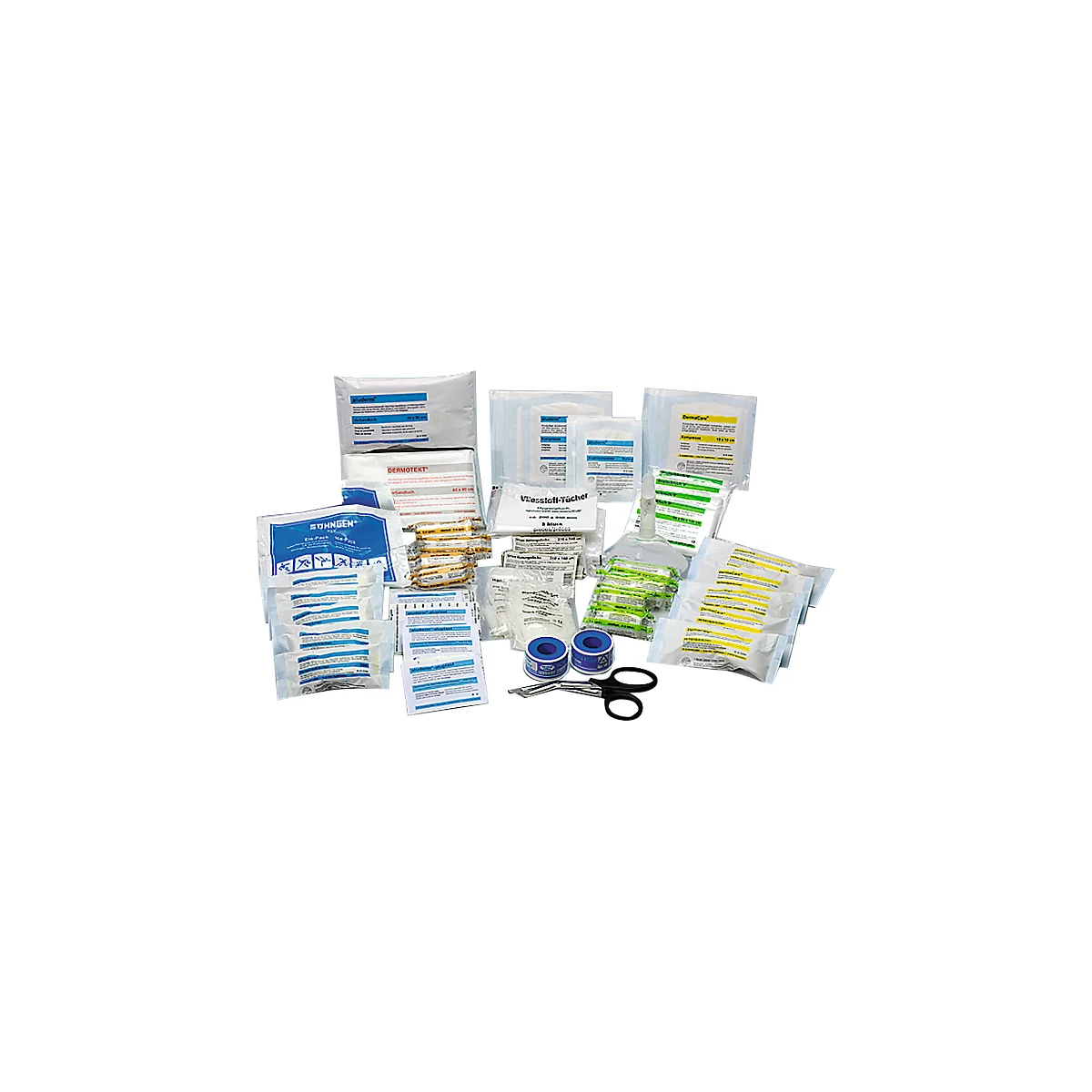 Recharges pour trousse de premiers secours, équipement de base, , norme DIN 13169