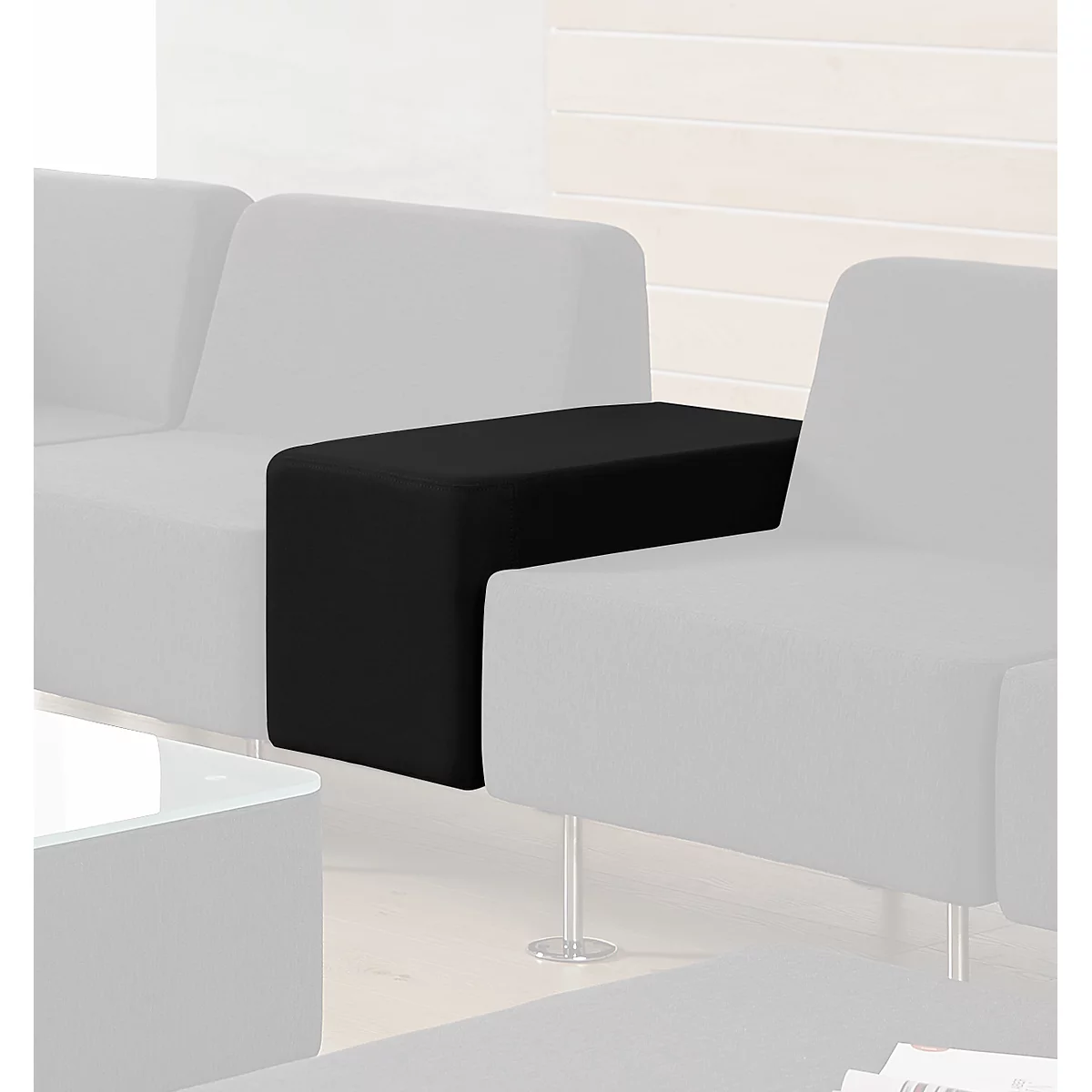 Rectangle Wall In, noir