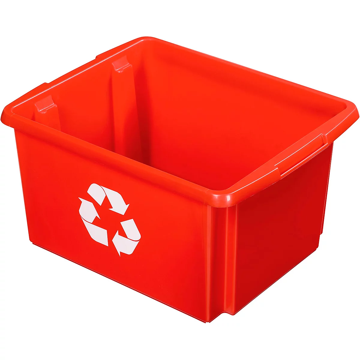 Recycle-Box Sunware Nesta, 32 l, L 455 x B 360 x H 240 mm, rot