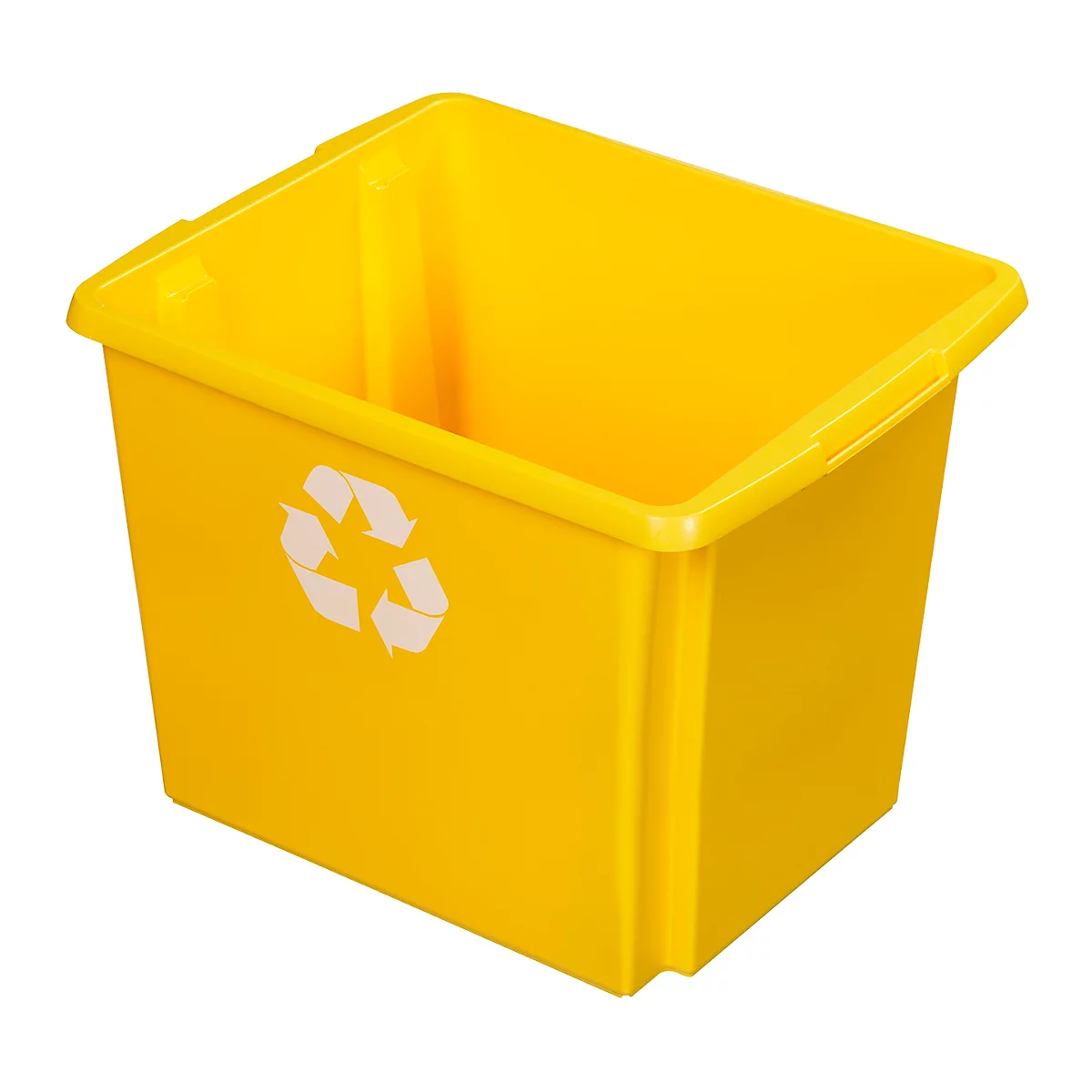 Recycle-Box Sunware Nesta, 45 l, L 455 x B 360 x H 360 mm, gelb