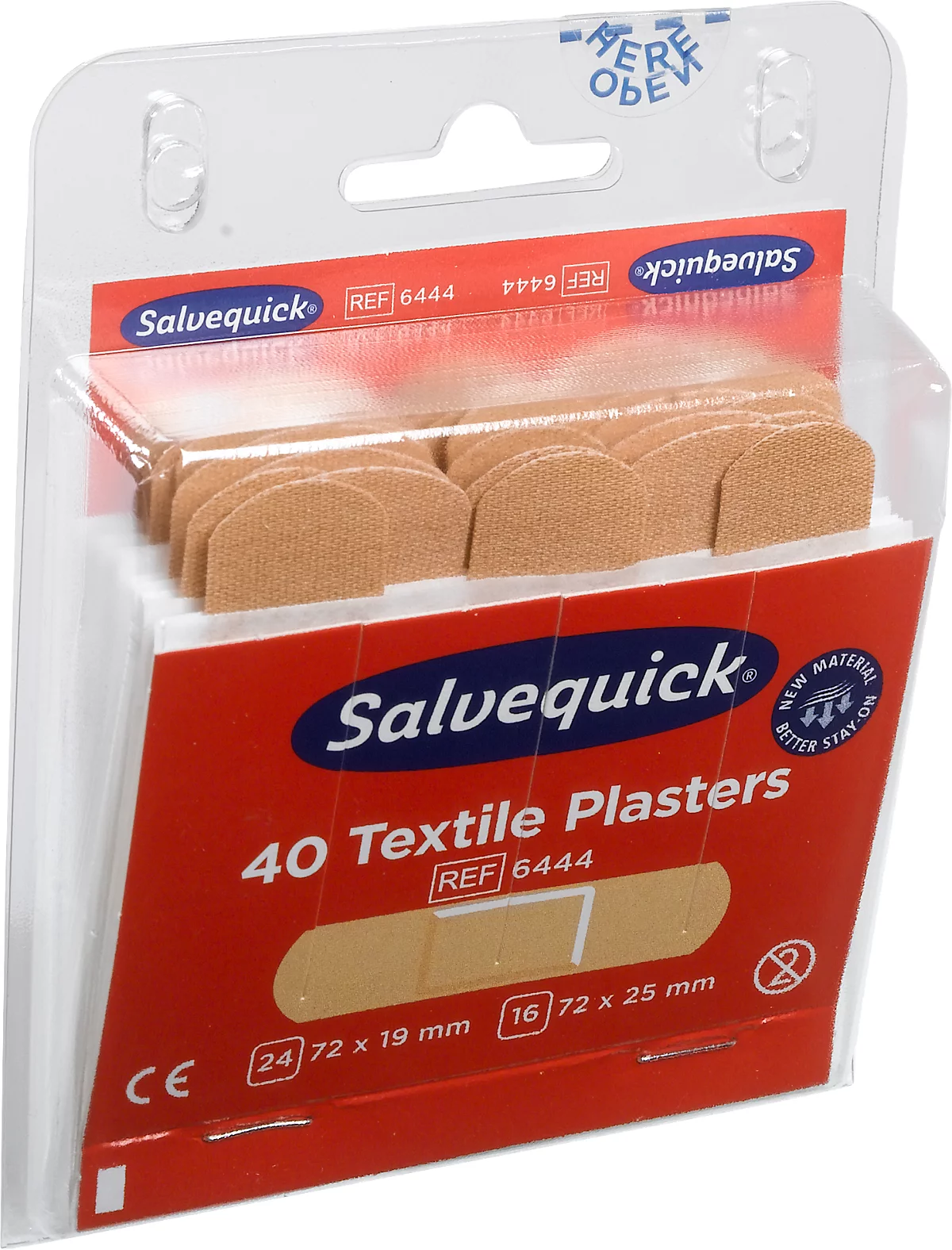 Refill-Einsatz Salvequick® 6444, für Pflasterspender & Pflasterbox