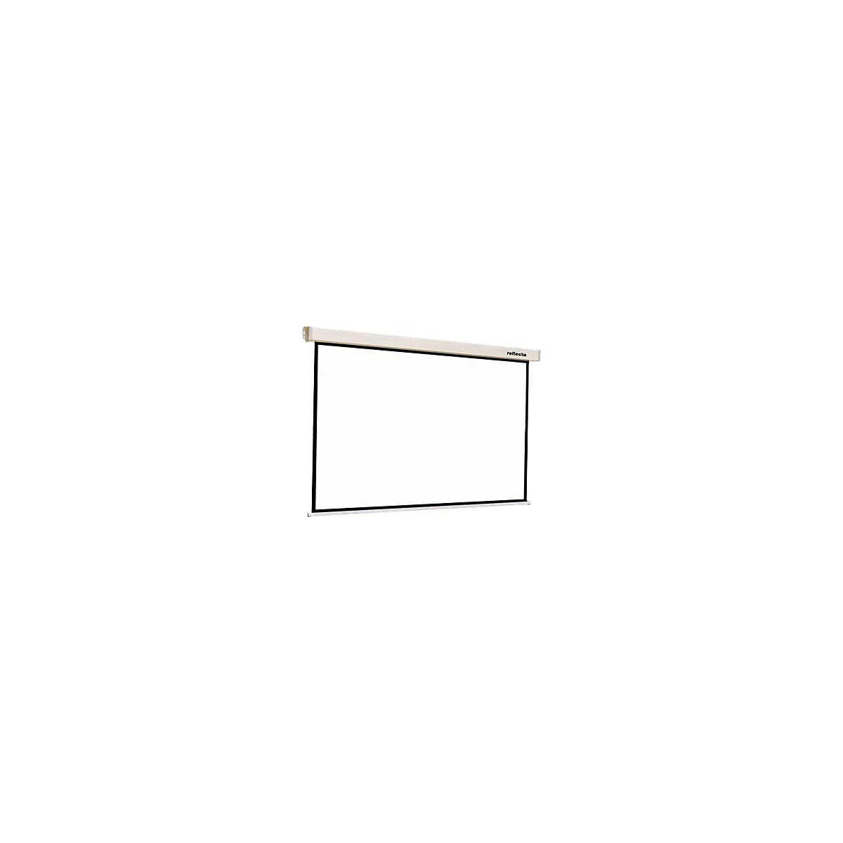 Reflecta Crystal-Line Rollo - Leinwand - Deckenmontage möglich, geeignet für Wandmontage - 254.6 cm (100') - 1:1 - Matte White