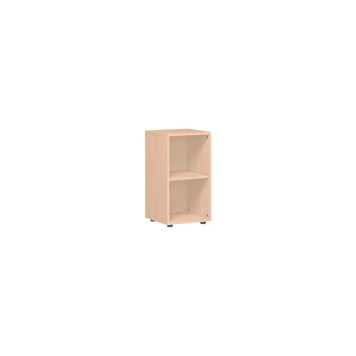 Regal PALENQUE, 2 OH, B 400 x T 400 x H 752 mm, Buche