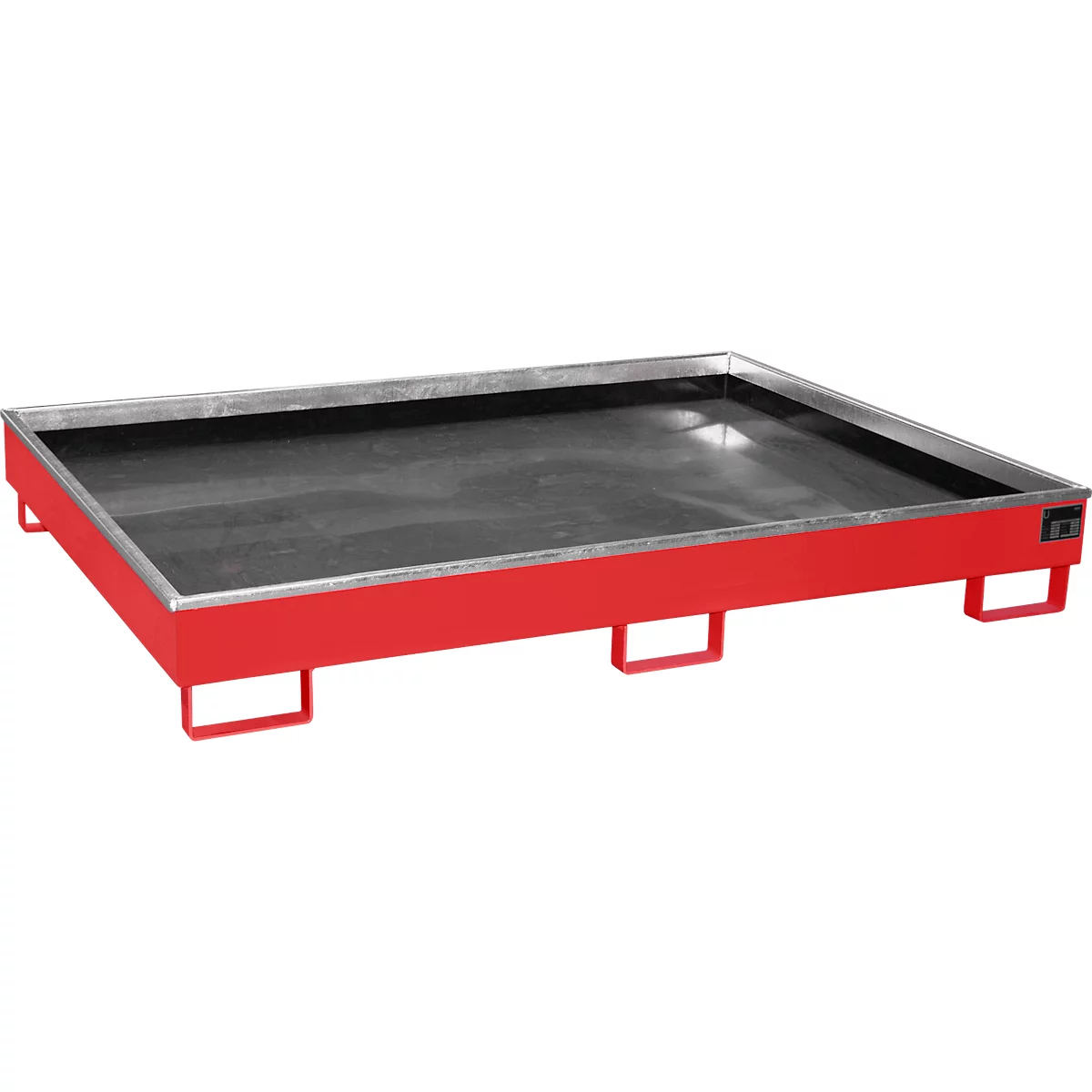 Regalwanne mit PE-Einsatz Regalwanne RW 1800 PE, lackiert, Lichtblau