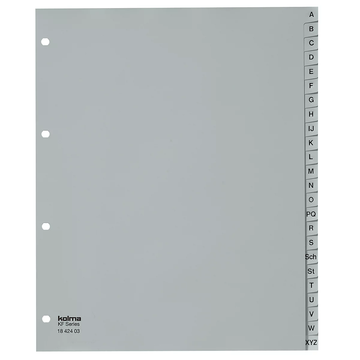 Register KolmaFlex XL, A4, A-Z, 24-teilig