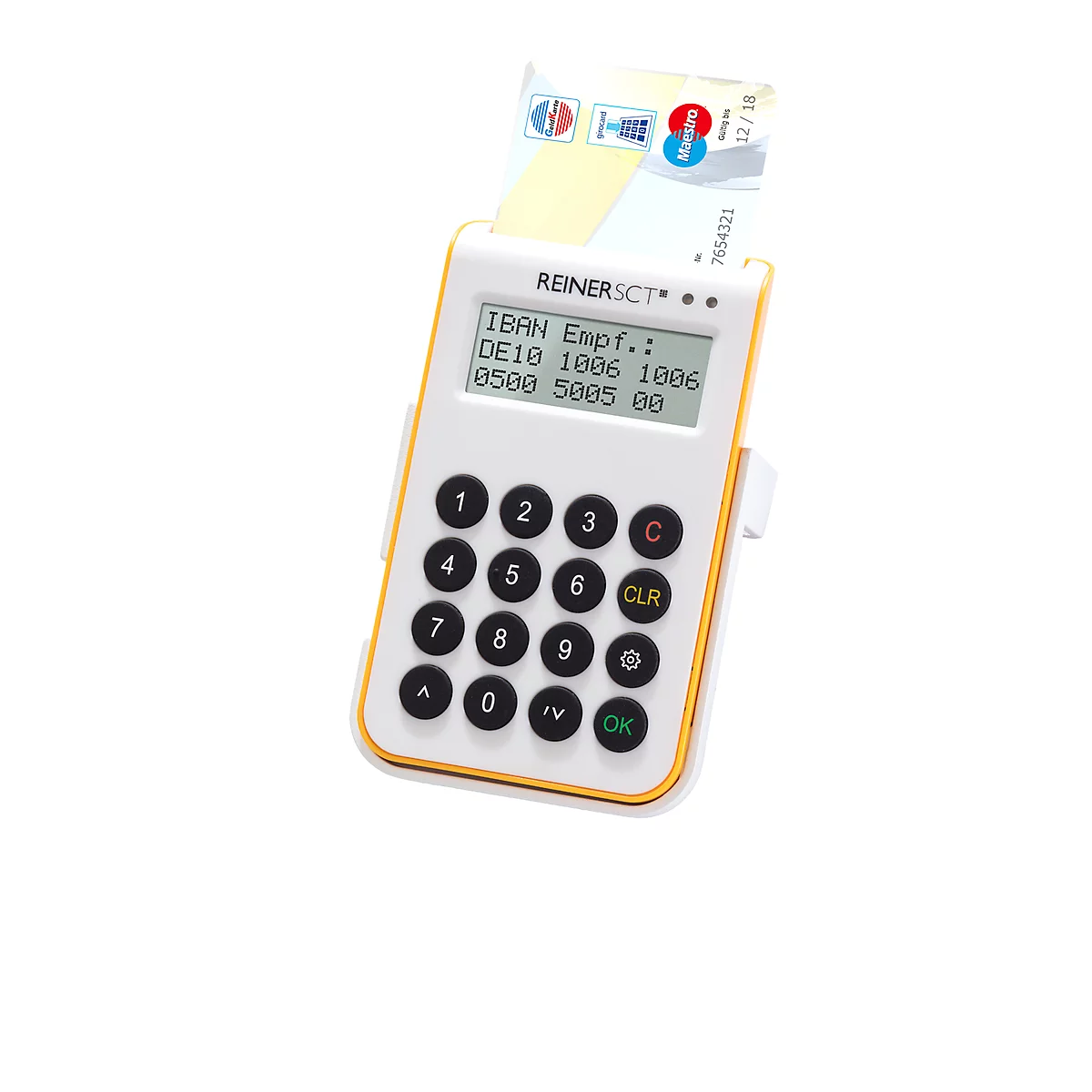 Reiner SCT chipkaartenlezer cyberJack one, met TAN-generator, voor online-banking