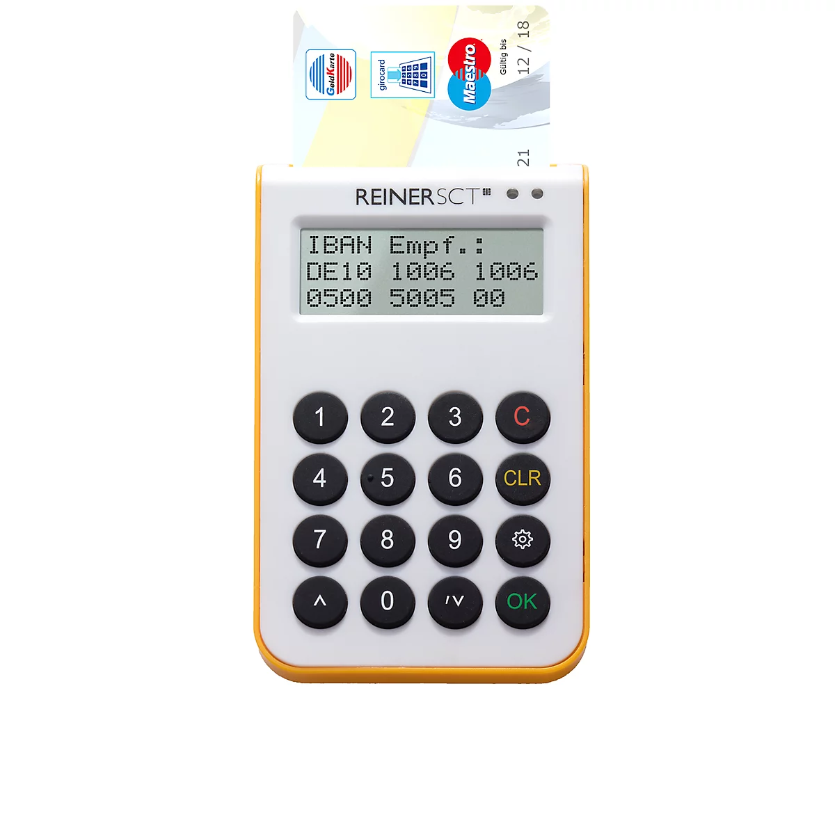 Reiner SCT chipkaartenlezer cyberJack one, met TAN-generator, voor online-banking