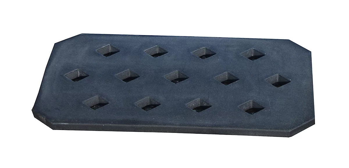 Rejilla perforada Bauer para cubeta colectora de PE, de plástico, 600 x 400 x 170 mm