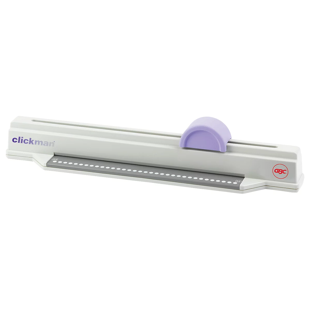 Relieuse ClickMan GBC, reliure en plastique, jusqu'à 95 feuilles, perforation 6 feuilles, format A4