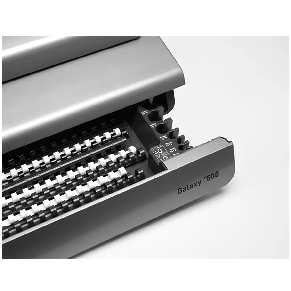 Relieuse pour plastique Galaxy Fellowes, capacité de perforation 28 feuilles, capacité de reliure 500 feuilles