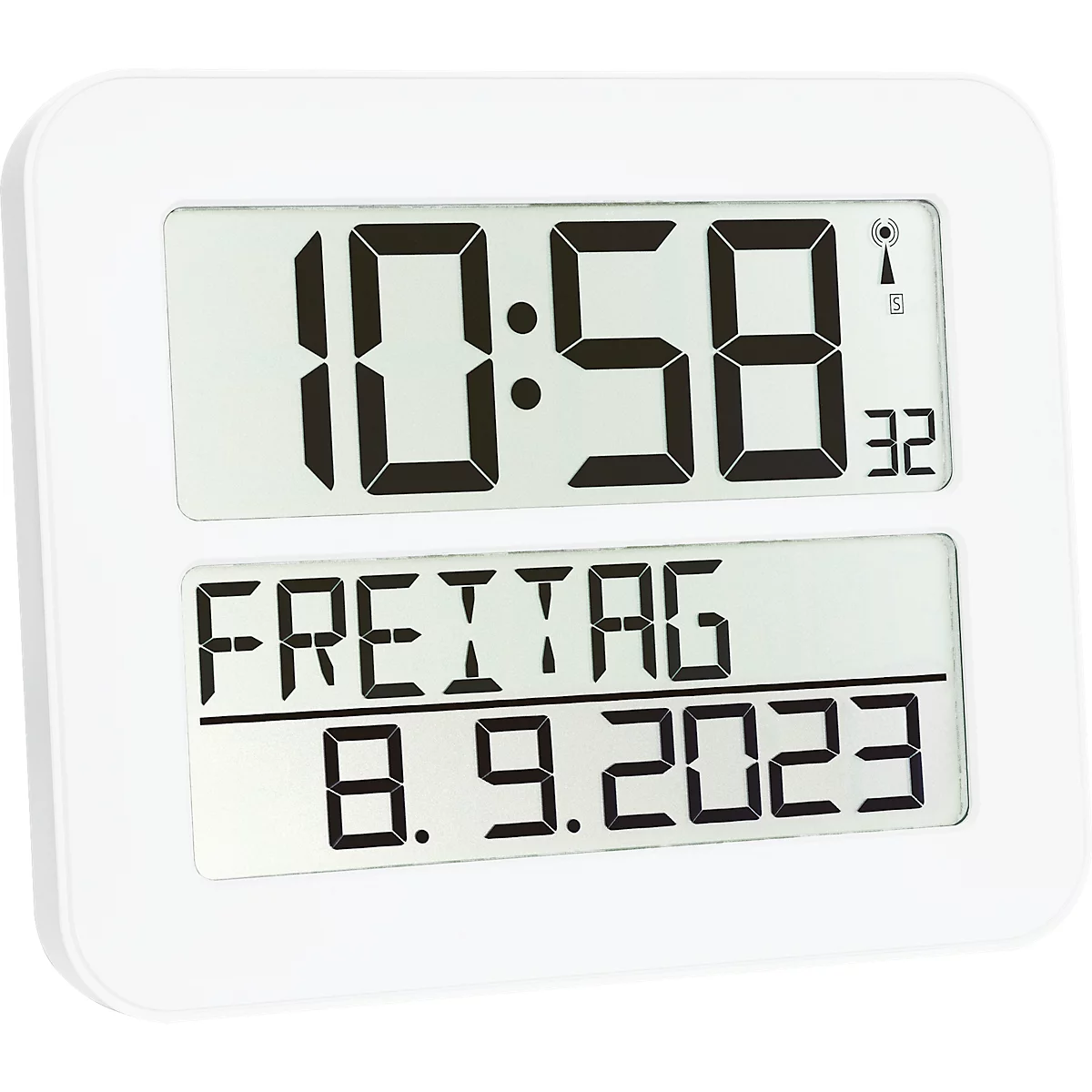 Reloj radiocontrolado Time Line MAX, blanco