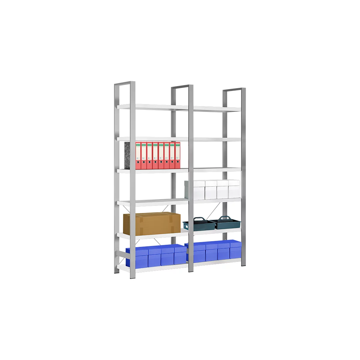Renforcement de rayonnage, pour rayonnage en acier Status, pour P 300 mm