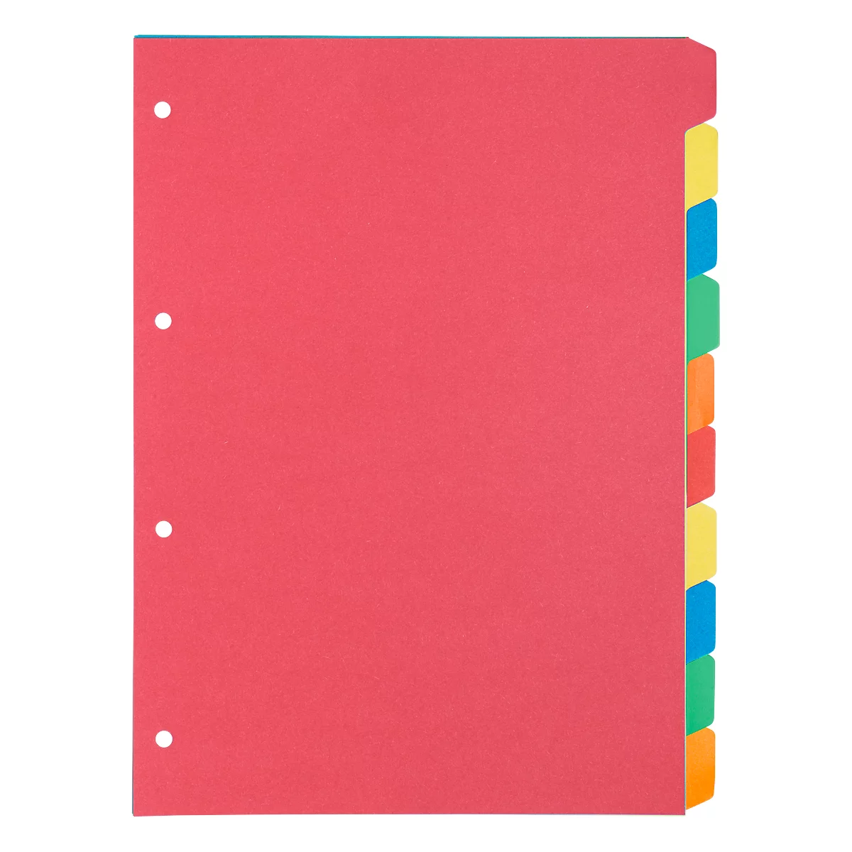 Répertoire en carton Schäfer Shop Select, paquet de 1, perforation 4 trous, 160 g/qm carton recyclé, 10 pièces