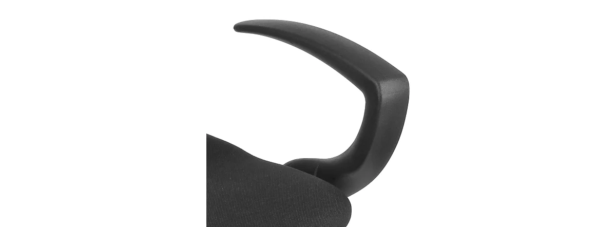 Reposabrazos para silla giratoria Ergo Point/Open Point, versión estándar, negro