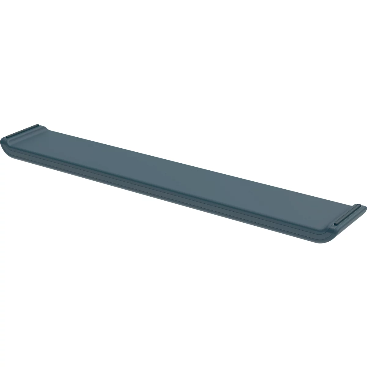 Repose-poignets Leitz Ergo, pour toute la longueur des claviers, L 71 x P 437 x H 22 mm, gris velours