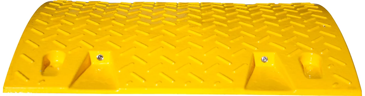 Resalto para pavimento, pieza central <10 km/h, amarillo