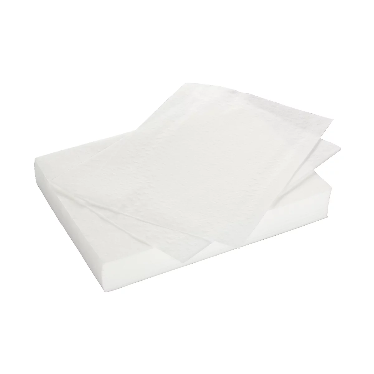 Reserve wisdoekjes Edding e-BMA 4, voor bordwisser e-BMA 2, L 223 x B 162 x H 37 mm, 4 stuks, wit