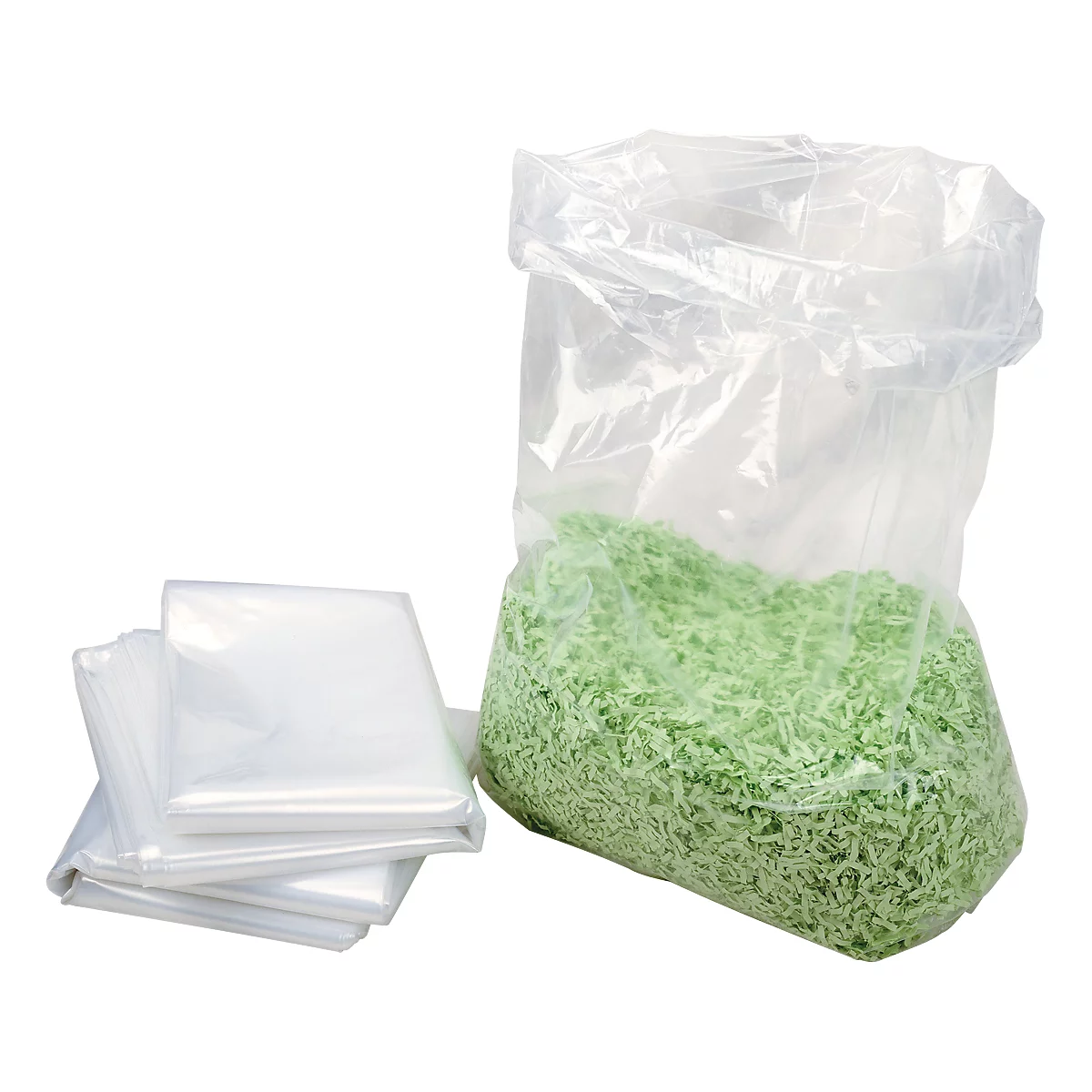 Reusable collection bags for document shredders, 75 liters, 100 pieces
